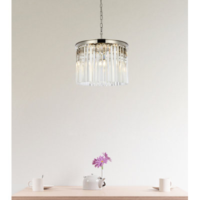 Lustre cylindrique unique à 6 lumières Yazmin