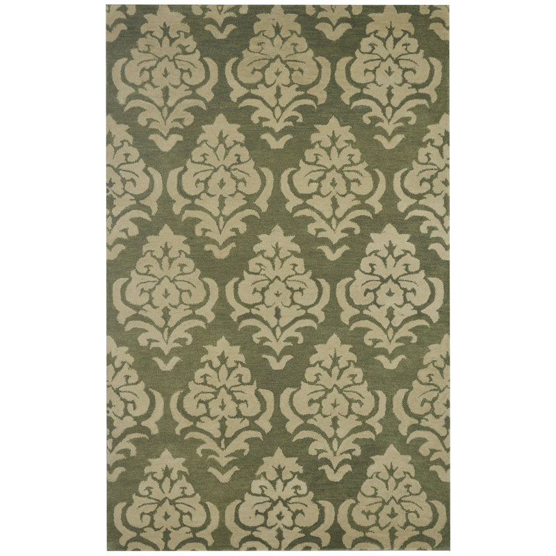 Wool Oriental Indoor Rug, Rectangle 9' x 12'