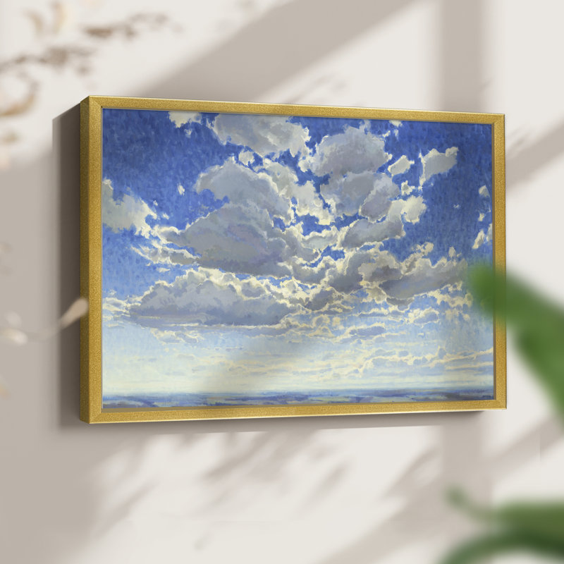 Cloudscape -Framed Print - Restickable, 8" H x 10" W