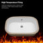 Ceramic Sink, Undermount Bathroom Sink With Overflow