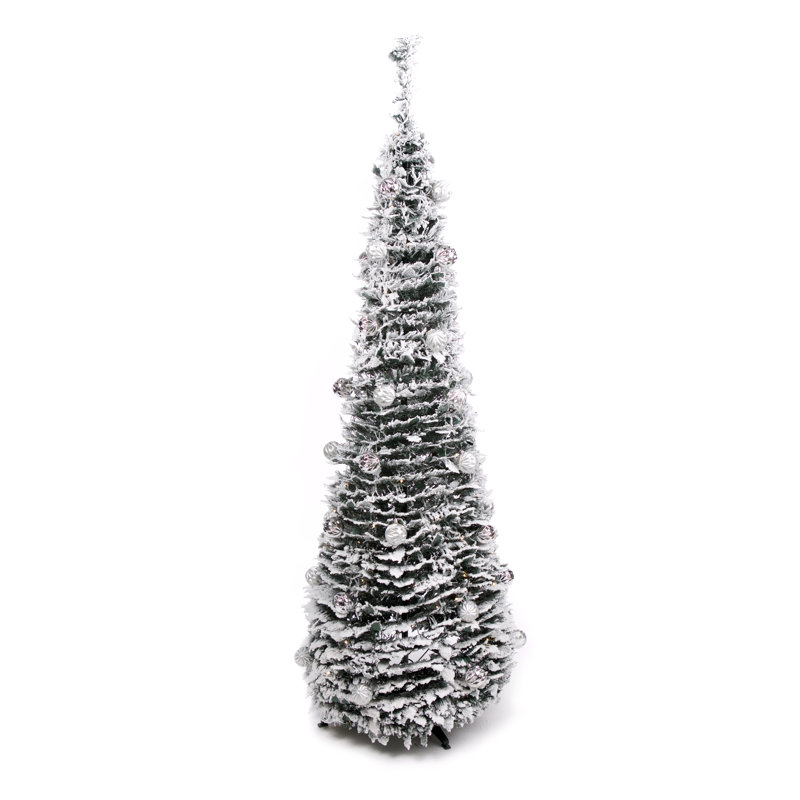 0.16' H Lighted Artificial Christmas Tree