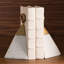 Equestrian Marble Book Ends