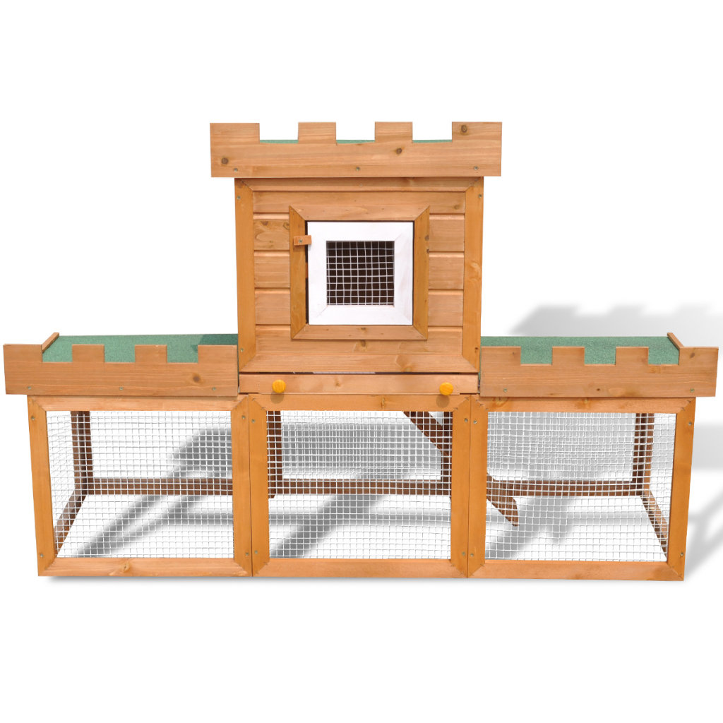 Multiple rabbit outlet cage