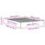 Floor Bed Frame With Storage Solid Pine Wood-804585986-804586013
