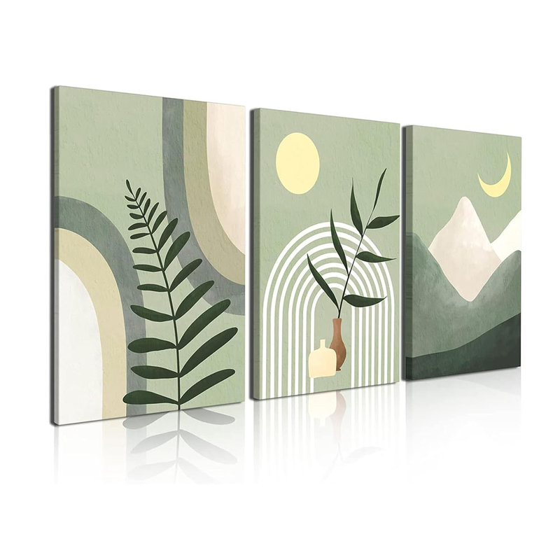 3 Piece Wrapped Canvas Set