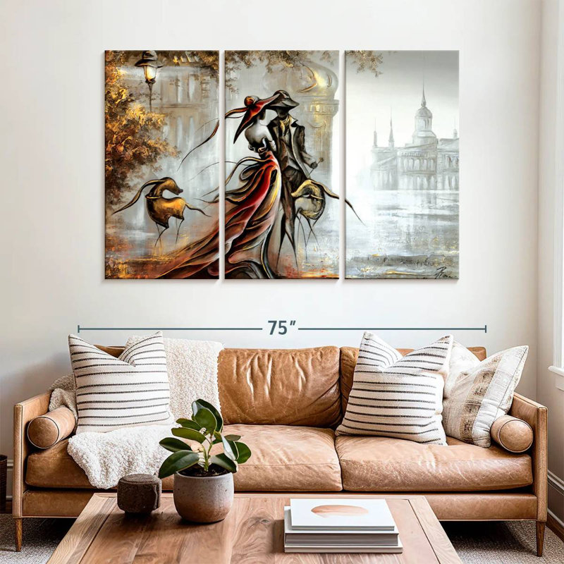 Hardie A Blind Date, 42" H x 65" W