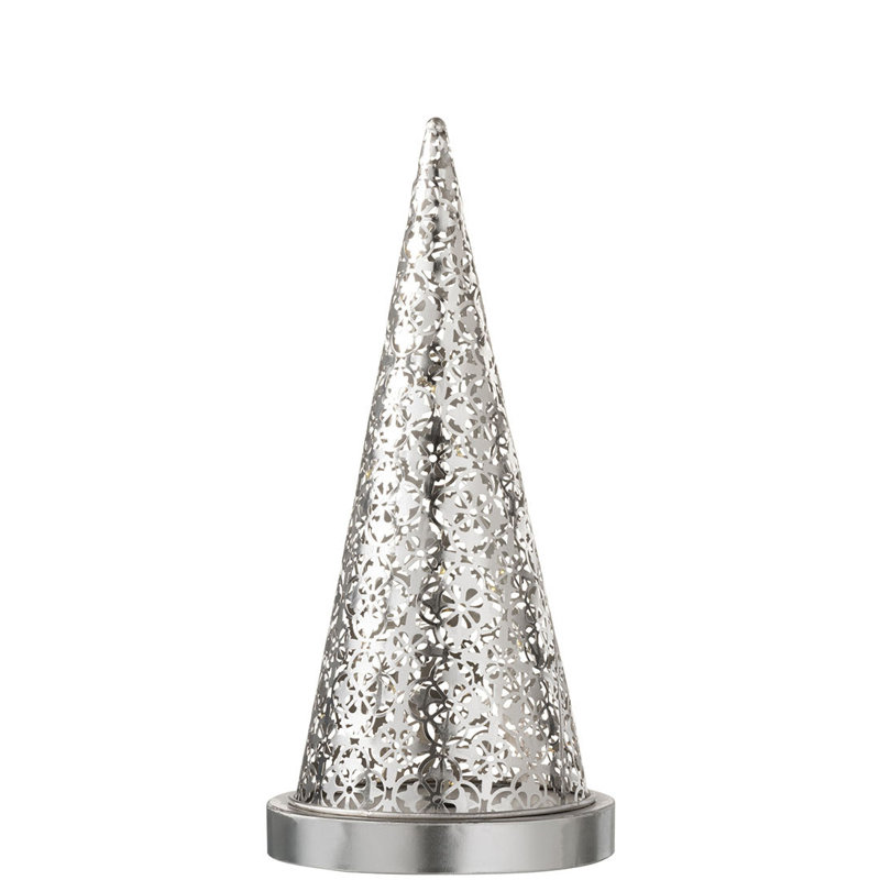 Sorensen Metal Novelty Lamp, Silver
