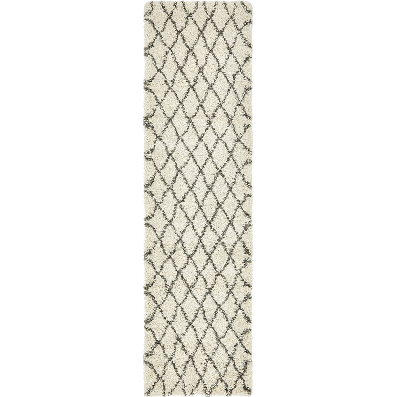 Reardon Geometric Indoor Rug, Runner 2'7" x 10'
