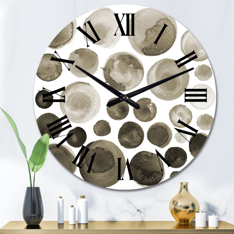 Horloge murale très grande, Moyen