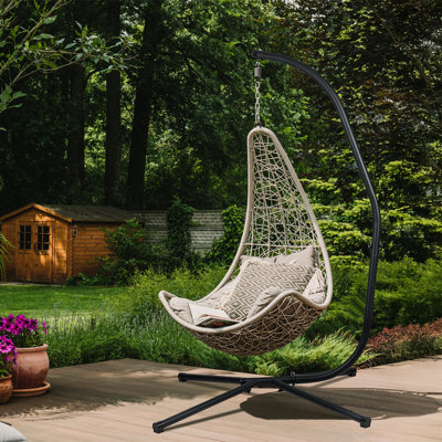 Chaise hamac en acier
