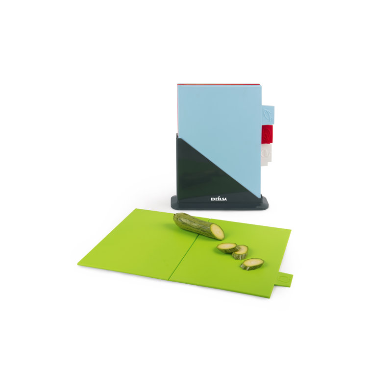 Totem 4-Piece Plastic Chopping Board Set