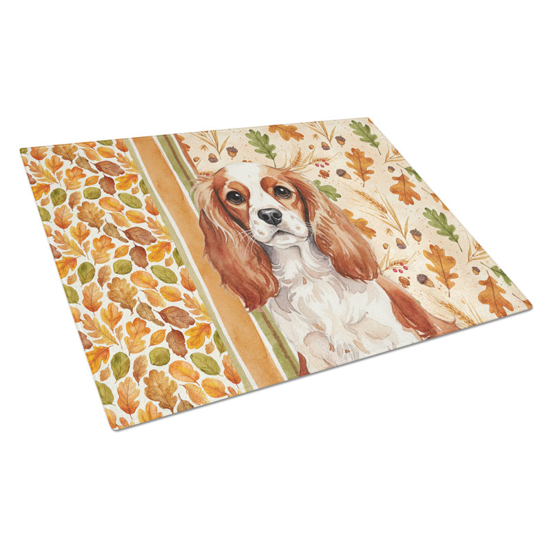 Planche à découper en verre Blenheim English Toy Spaniel