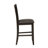 Aljona Upholstered Counter Stool with Solid Wood Frame