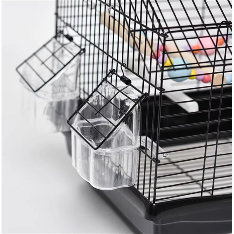 Cage à oiseaux Geran, Noir