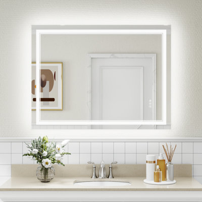 Miroir de salle de bain mural Aolaith