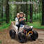 24V 2 places Kids Ride On ATV, quad électrique à 4 roues avec deux moteurs de 550 W, pile 7 Ah, télécommande-119078904