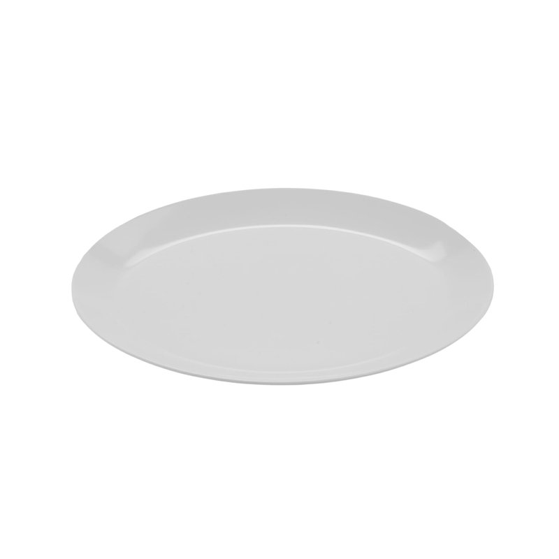 Plateau de service en mélamine GET, 12 po x 9,5 po, (ensemble de 12), Blanc