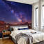 Papier peint adhésif auto-adhésif moderne pour la chambre à coucher L 100 po x l 144 po Peel and Stick