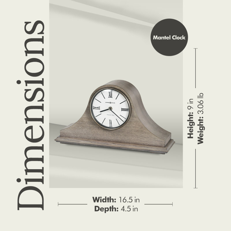 Lakeside Mantel Clock