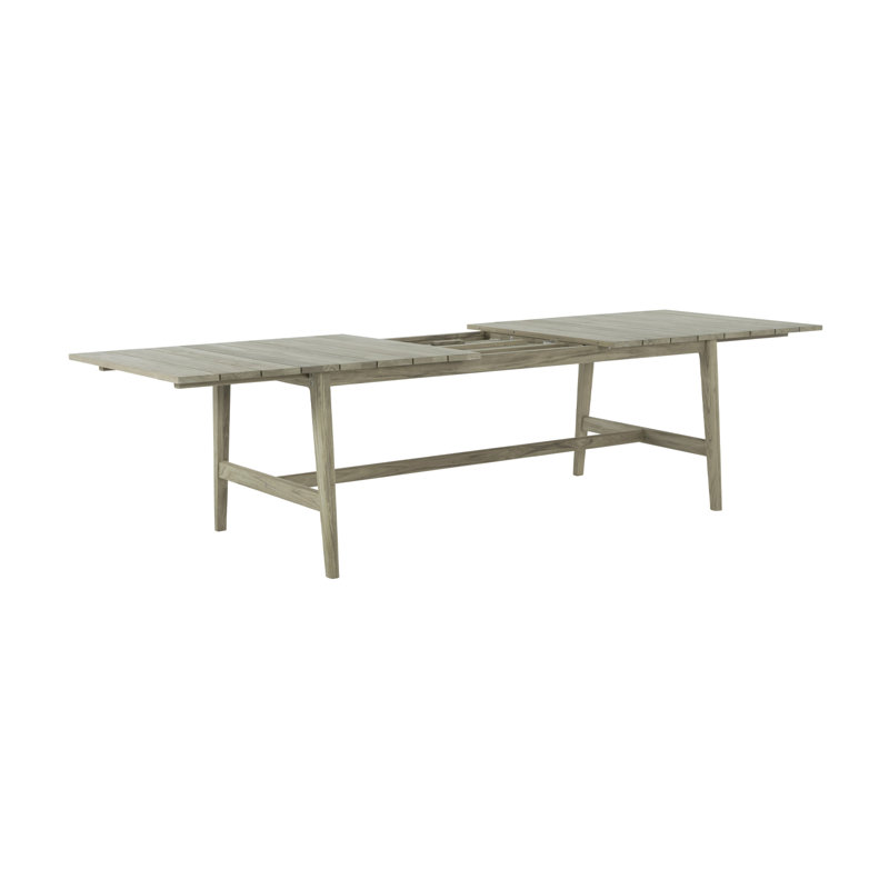 Coast Outdoor Dining Table, Oyster Teak