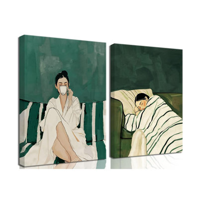 2 Piece Wrapped Canvas Print