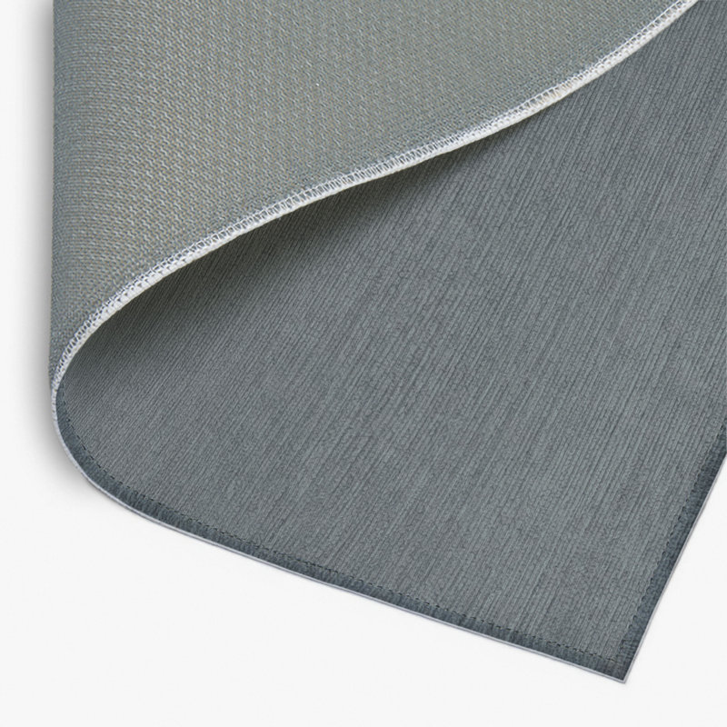 Tapis d'intérieur et extérieur gris uni, Rectangulaire 2 pi x 3 pi