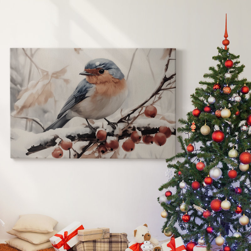 Art des Fêtes de Noël - Toile tendue avec châssis - Série 3-CLX III, H 32 po x l 48 po