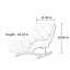 Chaise créative italienne légère et luxueuse