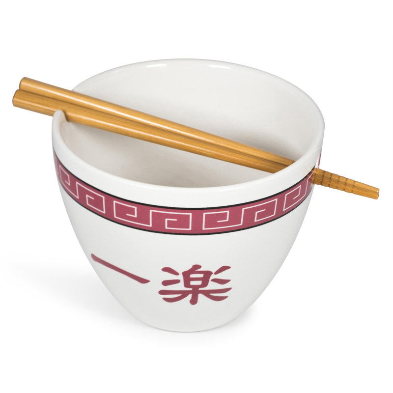 16 Oz. Naruto Japanese Ramen Bowl Set