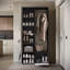 90 cm W Hall Tree with Shoe Storage-958665571