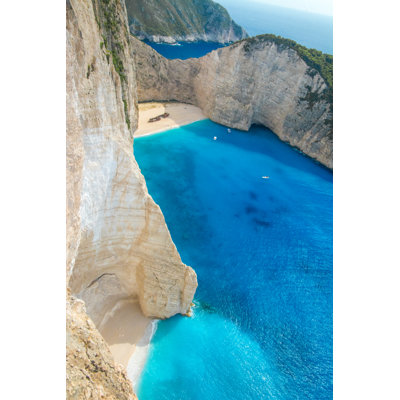 Naufrage Navagio par Photozidaric - Photographie sur toile tendue