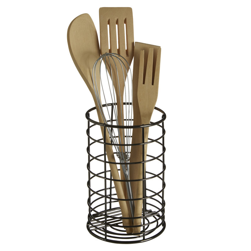 Mckinney Metal Round Utensil Crock