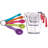 Colourworks Plastic Measuring Cups and Measuring Spoons Set-15865178