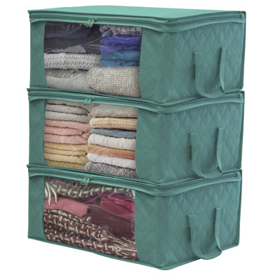 Bamboo Aqua Fibre Clothing Underbed Storage