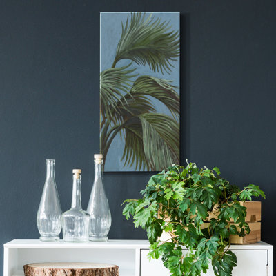 «Lush Palms II», reproduction sur toile tendue
