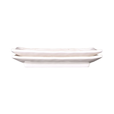 Assiette à salade ou à dessert rectangulaire en mélamine 8,5 "Van Gogh