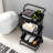 3-Tier Kitchen Storage Rack With Pull-Out Baskets, Adjustable Cabinet Organizer For Efficient Space Utilization-110978857