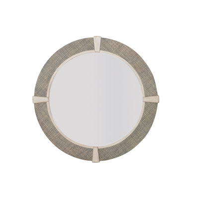 Caribe Round Beveled Wall Mirror
