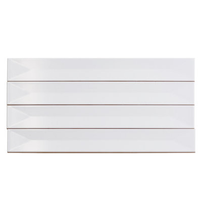Horizonte 2 X 16 In. Glossy Ceramic Deco Subway Wall Tile (10.76 Sq Ft/Case) - 50 Pack