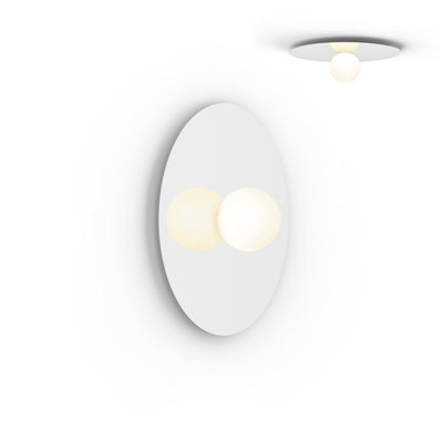 Bola Disc Single Light Flush Mount