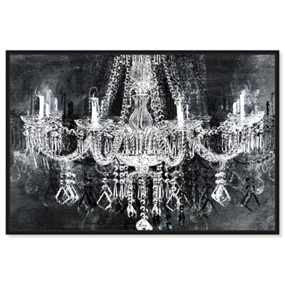 «Burst Creative Crystaltraction», impression sur toile tendue