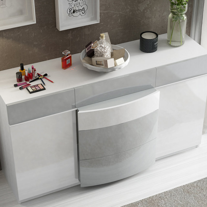 Commode combinée 6 tiroirs l 58,27 po