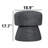 Mushroom Orthopedic Sponge Ottoman-65909000