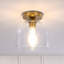 Plafonnier semi-encastré 1 lumière 60W-133863389