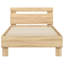 Vidaxl Bed Frame With Headboard Engineered Wood-98476593-98476595