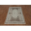 Tapis à motif géométrique élégant 5 x 8 dans des tons neutres
