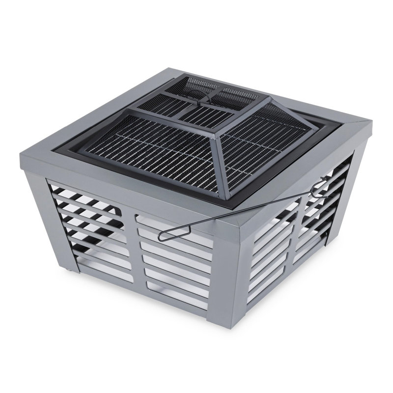Ashanta Rectangle Steel Smokeless Fire Pit
