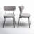Brayam 17.7'' H Boucle Upholstered Metal Side Chair-732981967