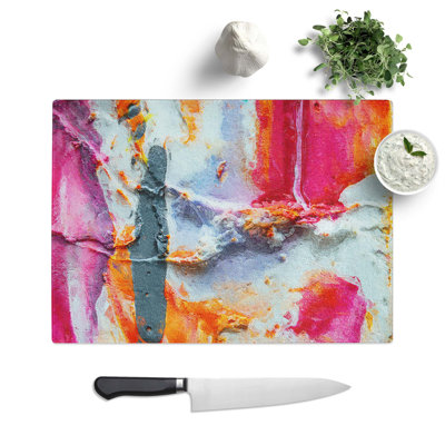 Tempered Glass Art Painting Vol.469 Chopping Board