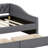 Modern Upholstered Daybed Featuring Two Drawers and Durable Wood Slat Support